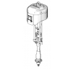 固瑞克(GRACO) Check-Mate 黄油白油干油锂基脂钙基脂润滑脂油泵气动柱塞泵